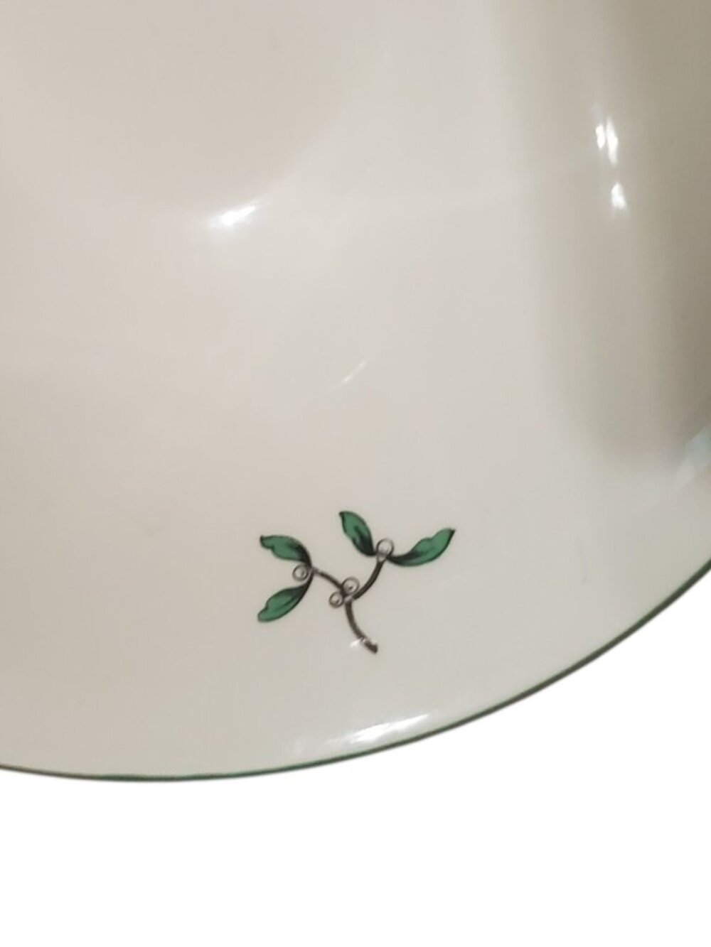 Spode Christmas Tree Bowl  Red transferware Holiday serving bowl - Picture 7 of 10